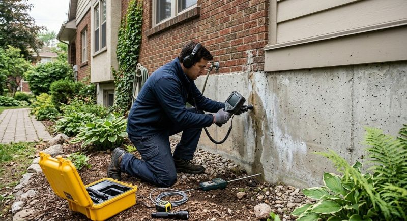 Leaking Foundation Repair in Bensalem, PA