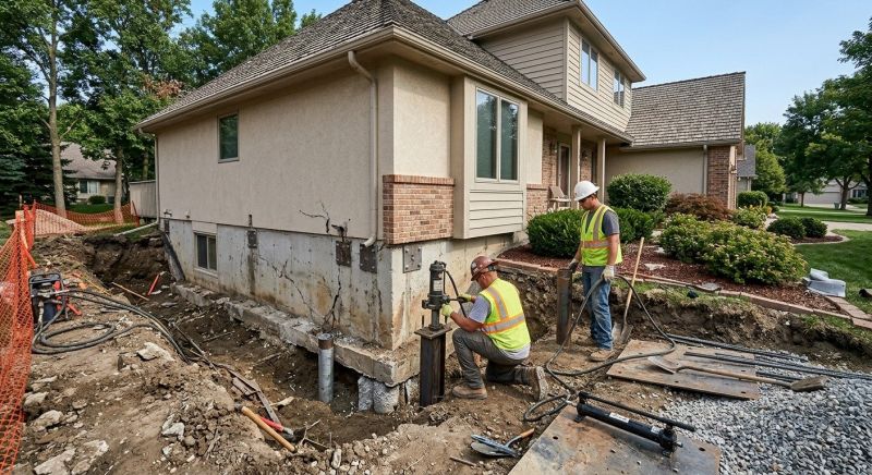 Structural Foundation Repair in Chalfont, PA