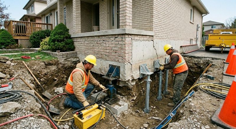 Structural Foundation Repair in Horsham, PA