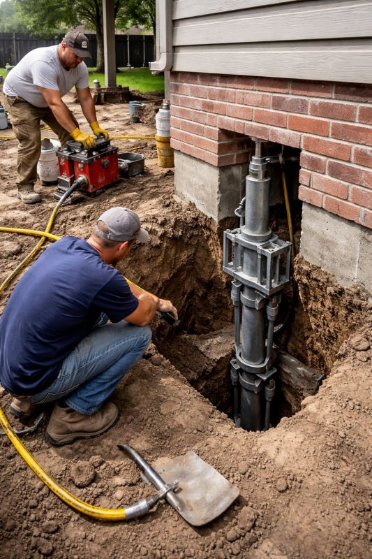 Underpinning Repair in Bensalem, PA