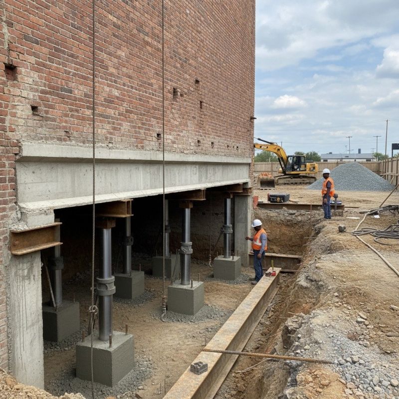 Underpinning Repair in Bensalem, PA